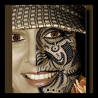 12x18 Warrior mask